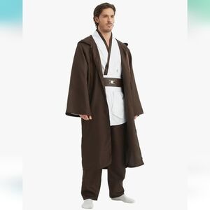 New Men's Tunic Costume Robe Set